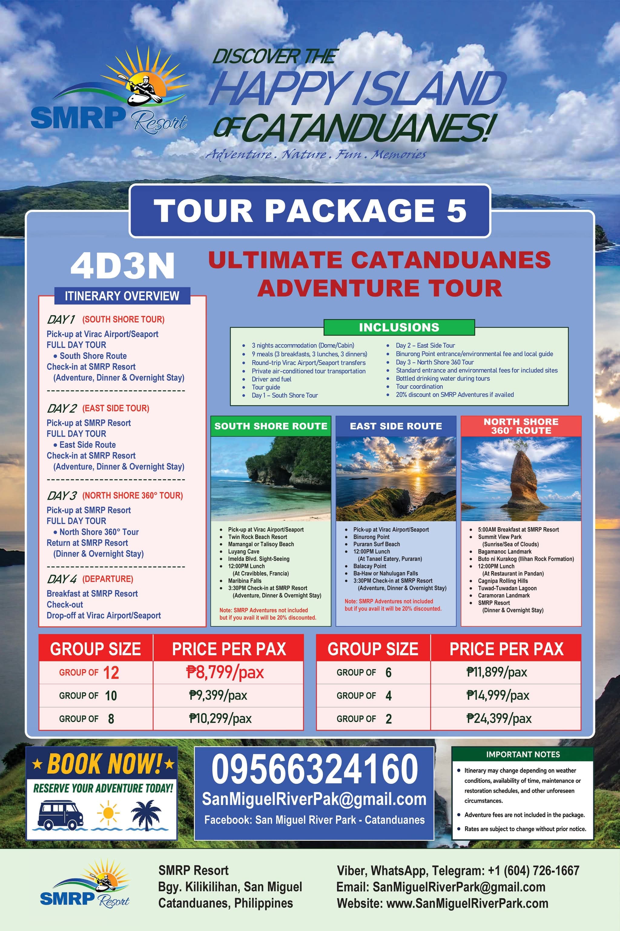 Ultimate Catanduanes Adventure Tour flyer